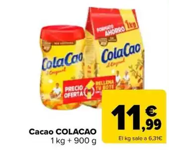 Carrefour COLACAO Cacao oferta