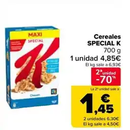 Carrefour SPECIAL K Cereales oferta