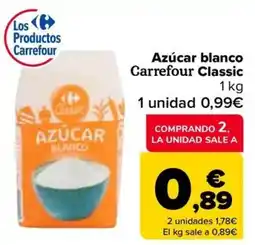 Carrefour Azúcar blanco Carrefour Classic oferta