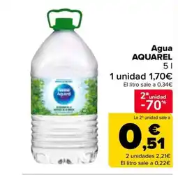 Carrefour AQUAREL Agua oferta