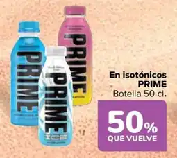 Carrefour PRIME En isotónicos oferta