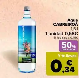 Carrefour CABREIROÁ Agua oferta