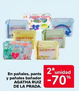Carrefour AGATHA RUIZ DE LA PRADA En pañales, pants y pañales bañador oferta