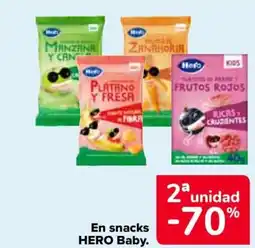 Carrefour HERO En snacks Baby. oferta