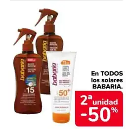 Carrefour BABARIA En todos los solares oferta