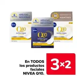 Carrefour NIVEA Q10 En todos los productos faciales oferta