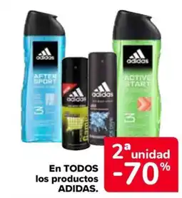 Carrefour ADIDAS En todos los productos oferta
