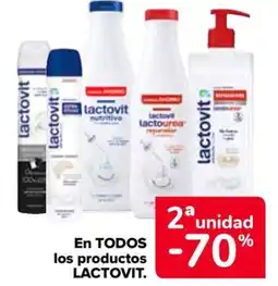 Carrefour LACTOVIT En todos los productos oferta