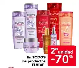 Carrefour ELVIVE En todos los productos oferta