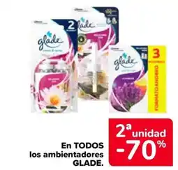 Carrefour GLADE En todos los ambientadores oferta