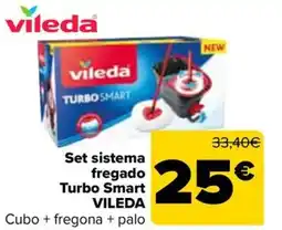 Carrefour VILEDA Set sistema fregado Turbo Smart oferta