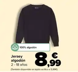 Carrefour Jersey algodón oferta