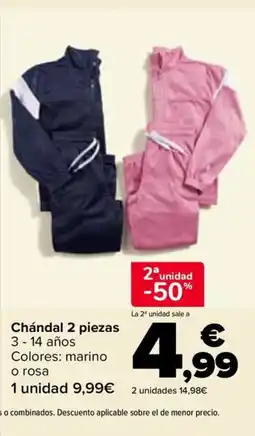 Carrefour Chándal 2 piezas oferta