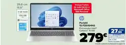 Carrefour Portátil 15-FD0164NS oferta