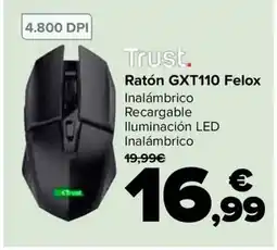Carrefour Ratón GXT110 Felox oferta