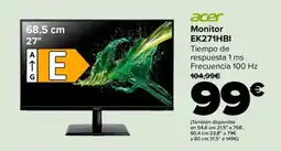 Carrefour ACER Monitor EK271HBI oferta