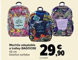 Carrefour Mochila adaptable a trolley bagoose oferta