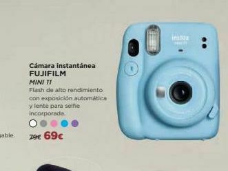 El Corte Inglés Cámara de fotos oferta