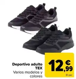 Carrefour Deportivo adulto tex oferta