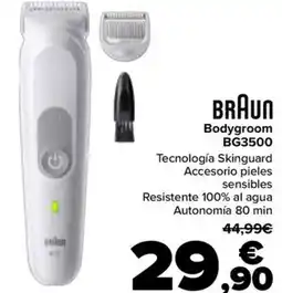 Carrefour BRAUN Bodygroom oferta