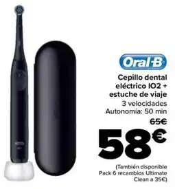 Carrefour ORAL-B Cepillo dental eléctrico 102 + estuche de viaje oferta