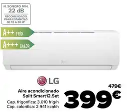 Carrefour LG Aire acondicionado Split Smart12.Set oferta