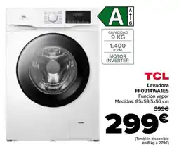 Carrefour TCL Lavadora FF0914WA1ES oferta