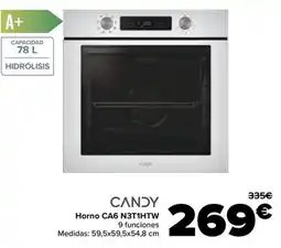 Carrefour CANDY Horno CA6 N3T1HTW oferta
