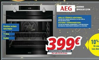 Mi electro Hornos aeg oferta