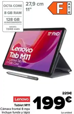 Carrefour LENOVO Tablet M11 oferta