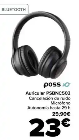 Carrefour POSS Auricular PSBNC503 oferta