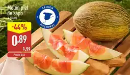 ALDI Melón piel de sapo oferta
