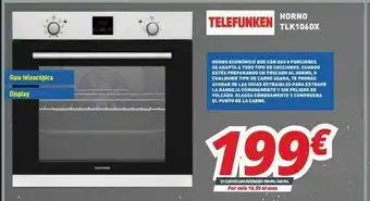Mi electro Horno multifunción telefunken oferta