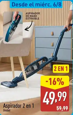 ALDI Aspirador 2 en 1 oferta