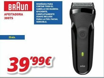 Mi electro Afeitadora braun oferta