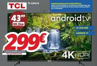 Mi electro Smart tv tcl oferta