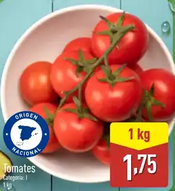 ALDI Tomates oferta
