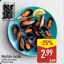 ALDI Mejillón cocido oferta