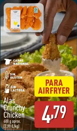ALDI Alas Crunchy Chicken oferta
