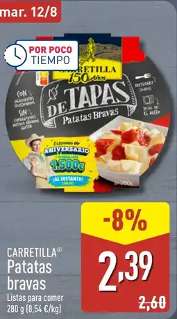 ALDI CARRETILLA Patatas bravas oferta