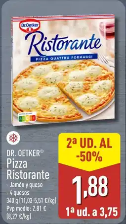 ALDI DR. OETKER Pizza Ristorante oferta