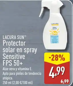 ALDI LACURA SUN Protector solar en spray Sensitive oferta