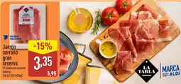 ALDI Jamón serrano gran reserva oferta