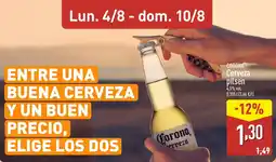 ALDI CORONA Cerveza pilsen oferta