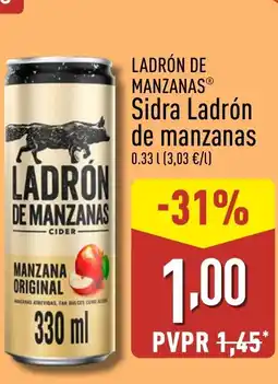 ALDI LADRÓN DE MANZANAS Sidra Ladrón de manzanas oferta
