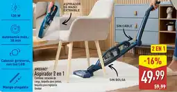 ALDI AMBIANO Aspirador 2 en 1 oferta
