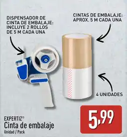 ALDI EXPERTIZ Cinta de embalaje oferta