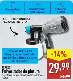 ALDI FERREX Pulverizador de pintura oferta