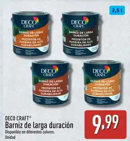 ALDI DECO CRAFT Barniz de larga duración oferta