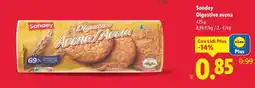 Lidl Sondey Digestive avena oferta